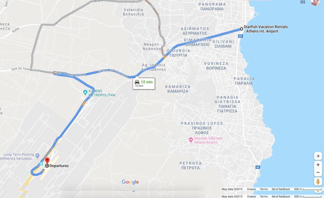 Starfish Vacation Rentals - Athens Int. Airport Αρτέμιδα Εξωτερικό φωτογραφία